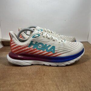 Hoka One One Mach 5 Womens Size 9.5 White Running Shoes Sneakers